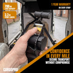 CargoPro  Auto Retract Tie-Down Ratchet Straps