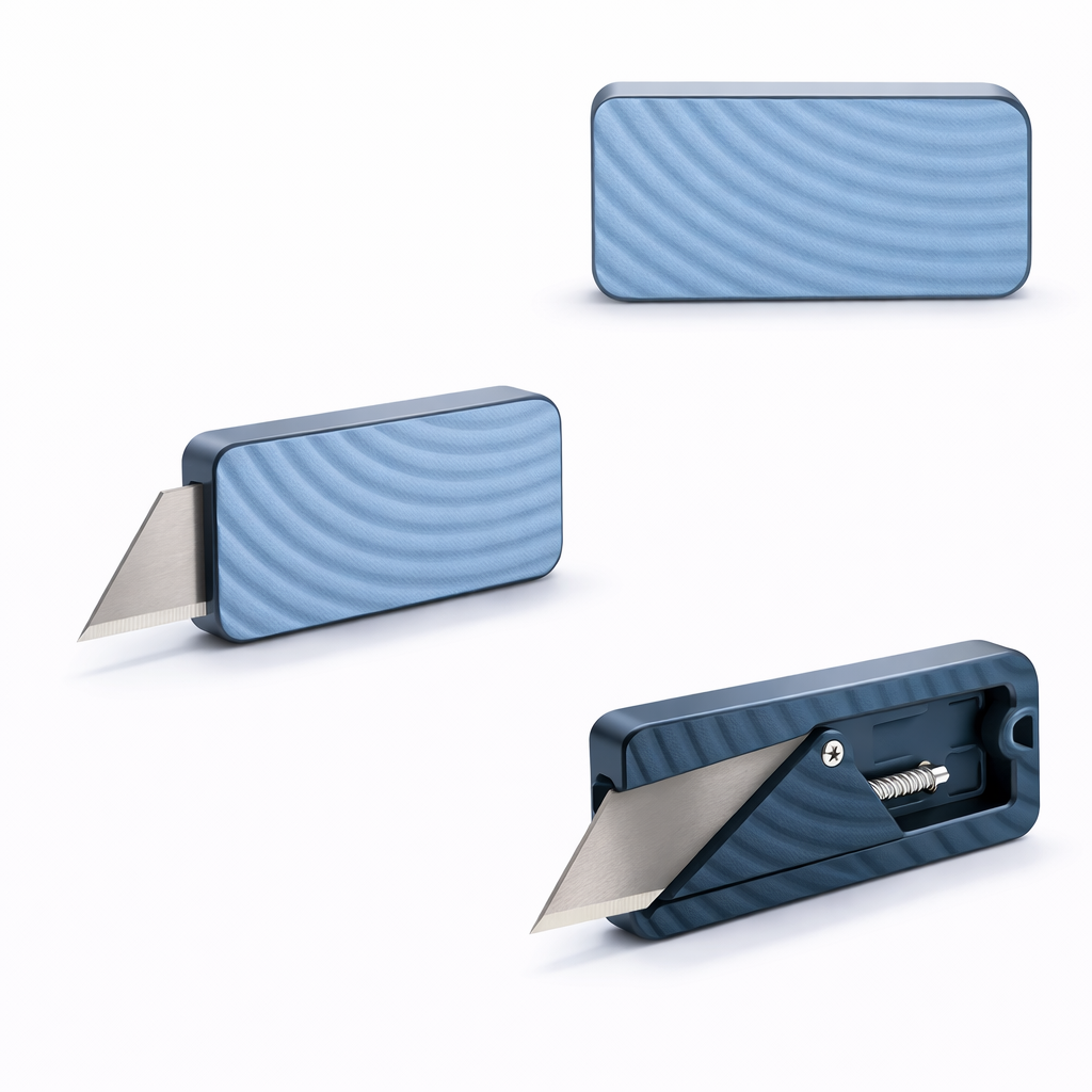 Addison Auto-Retracting EDC Utility Tool With Keyring Hole