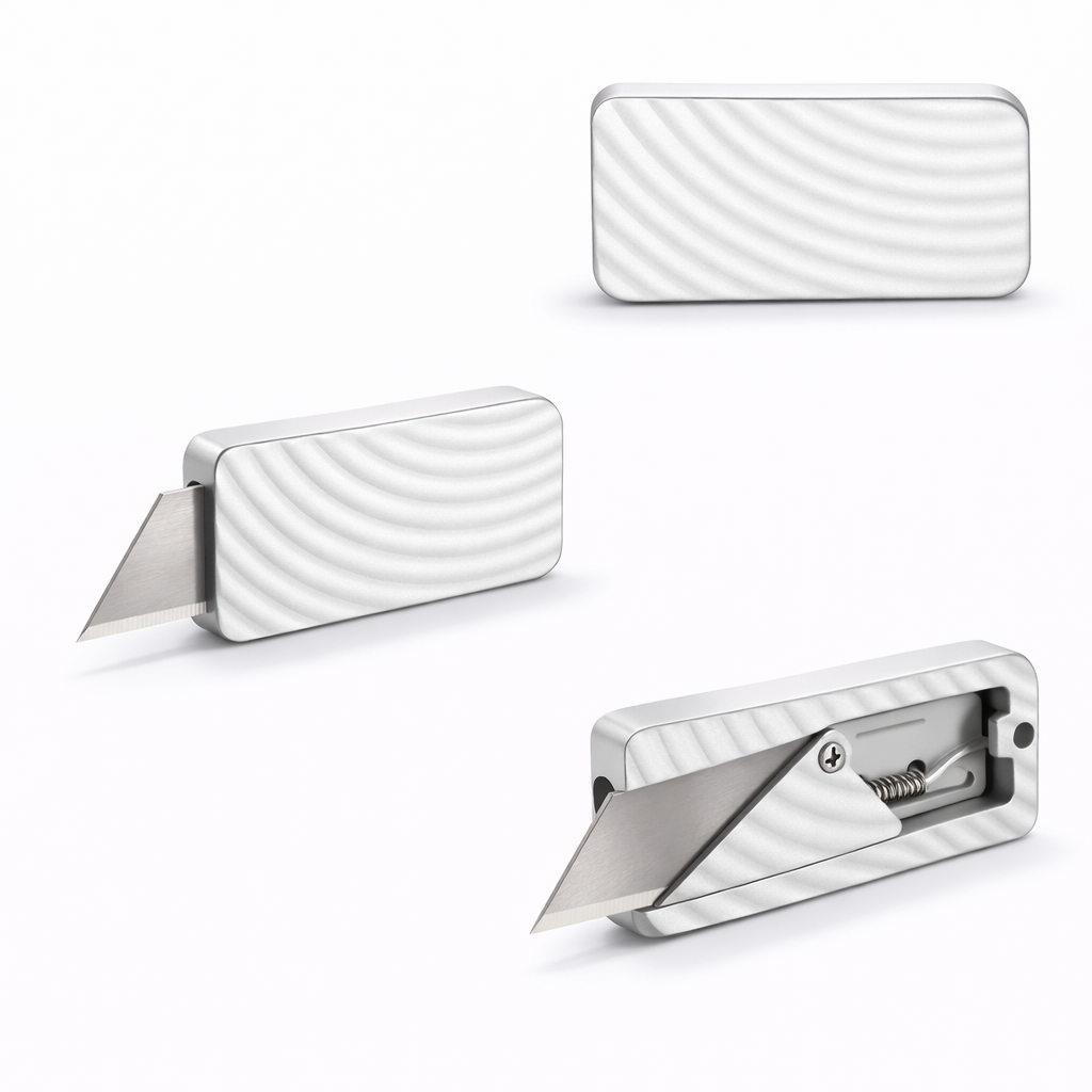 Addison Auto-Retracting EDC Utility Tool With Keyring Hole