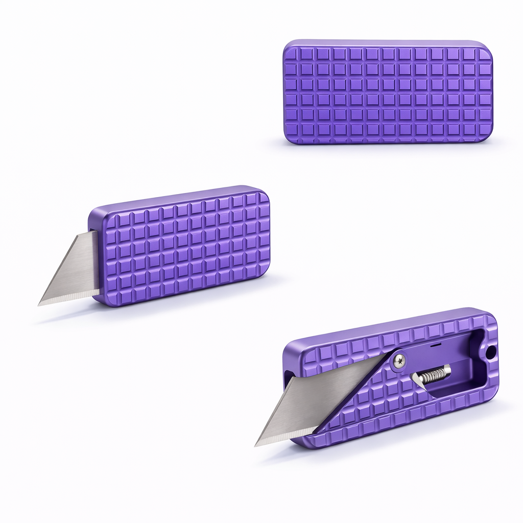 Addison Auto-Retracting EDC Utility Tool With Keyring Hole