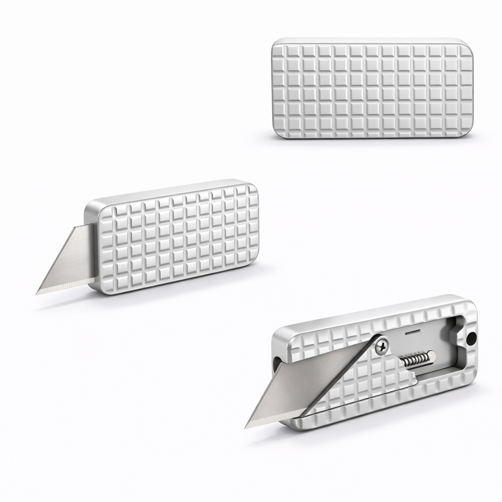 Addison Auto-Retracting EDC Utility Tool With Keyring Hole