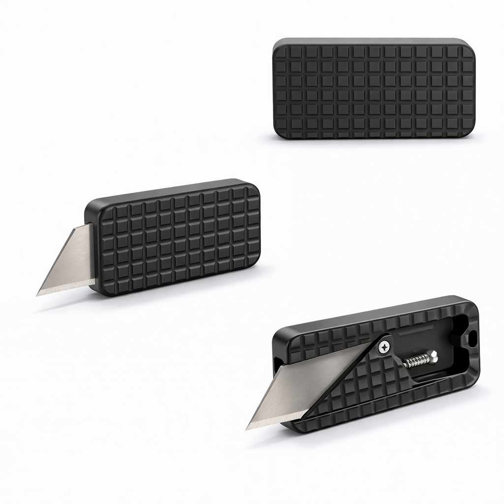 Addison Auto-Retracting EDC Utility Tool With Keyring Hole