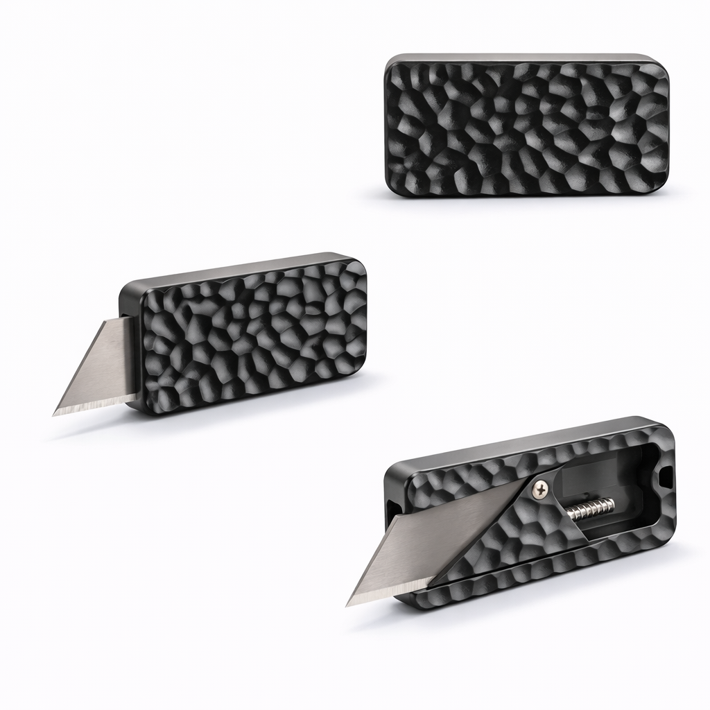 Addison Auto-Retracting EDC Utility Tool With Keyring Hole