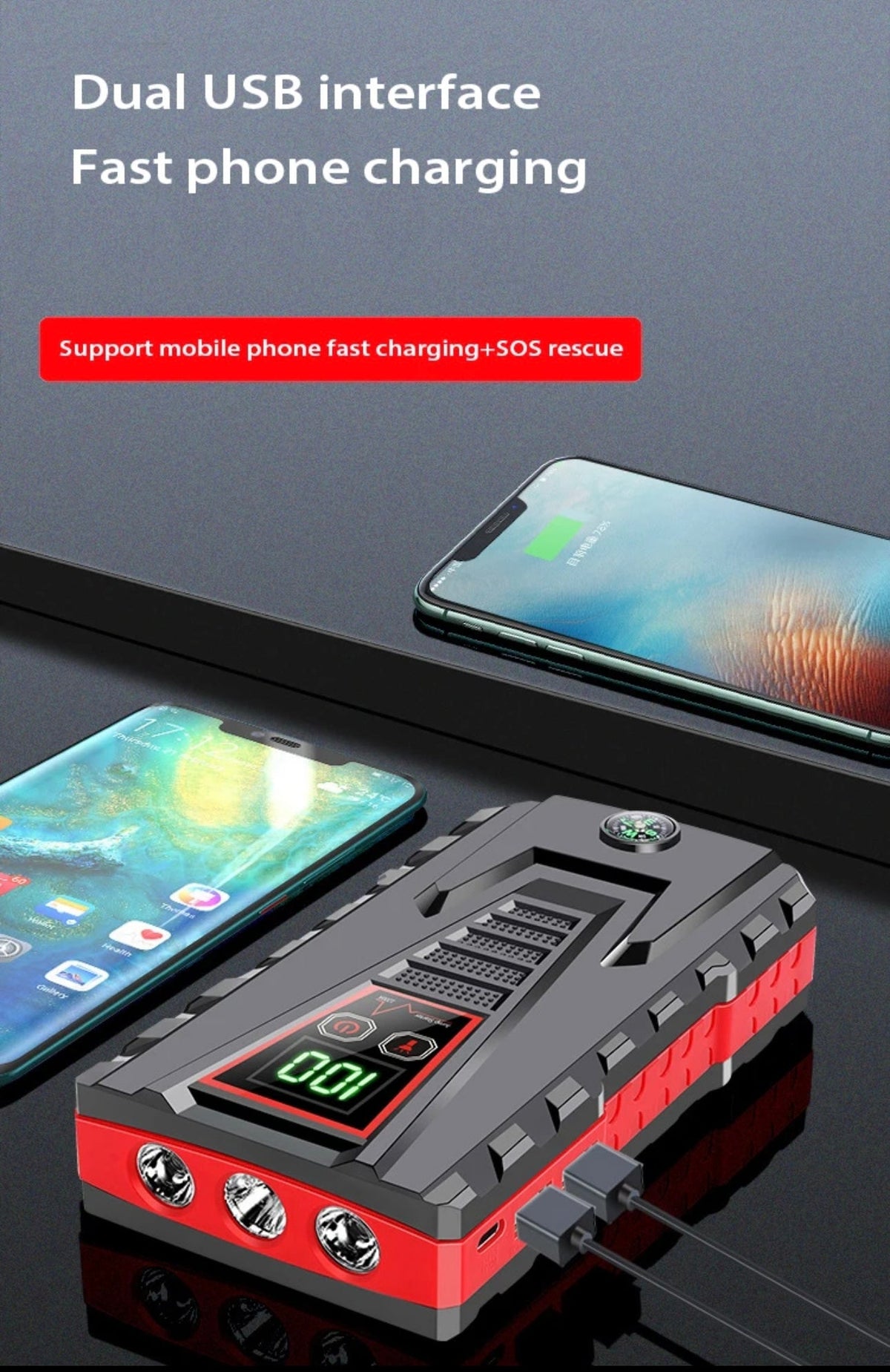Car Jump Starter Power Bank