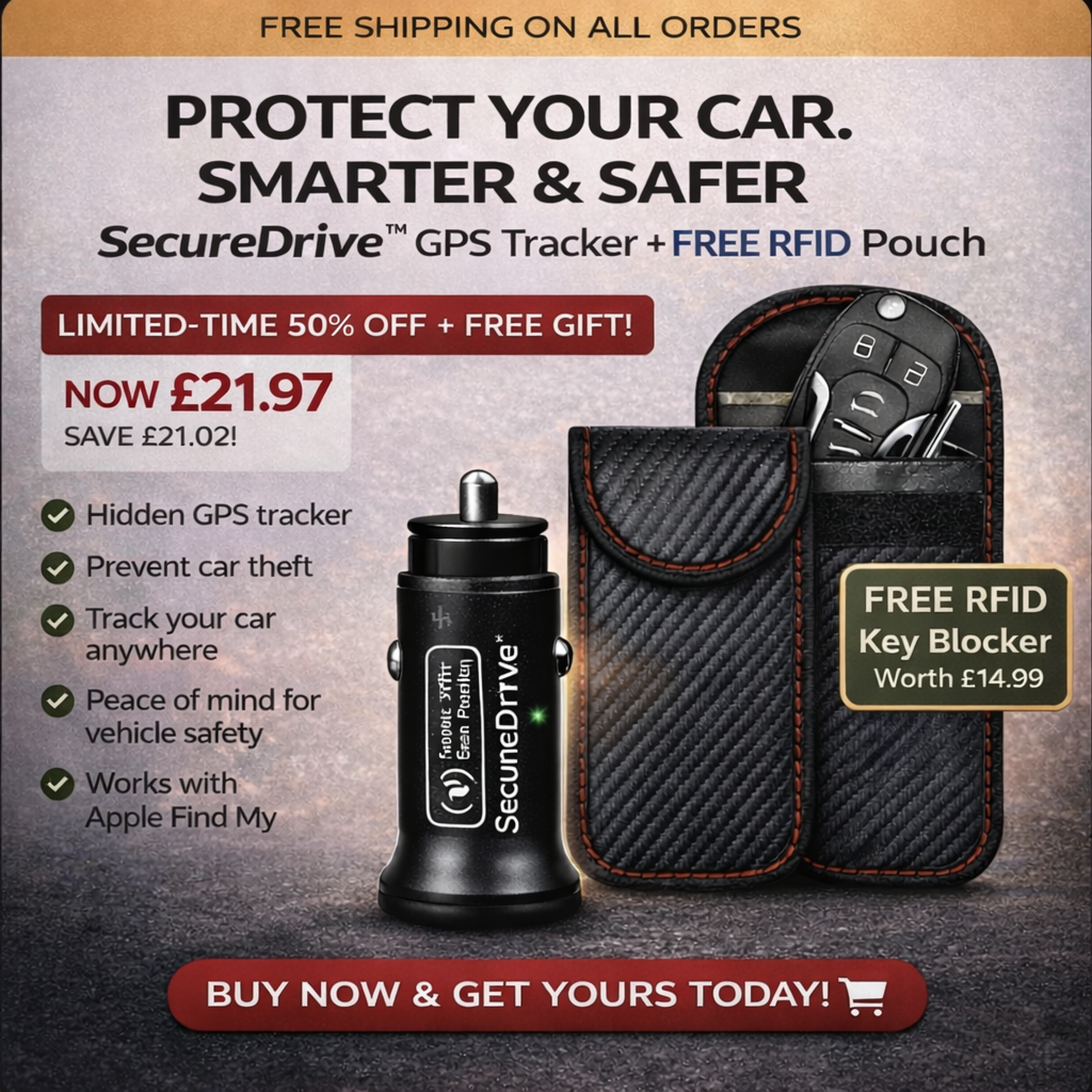 SecureDrive™  GPS Tracker with USB-C & A Power