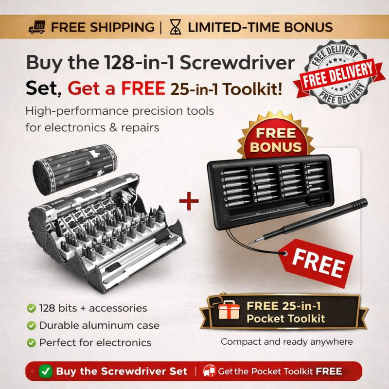 128-in-1 Precision Screwdriver Set™