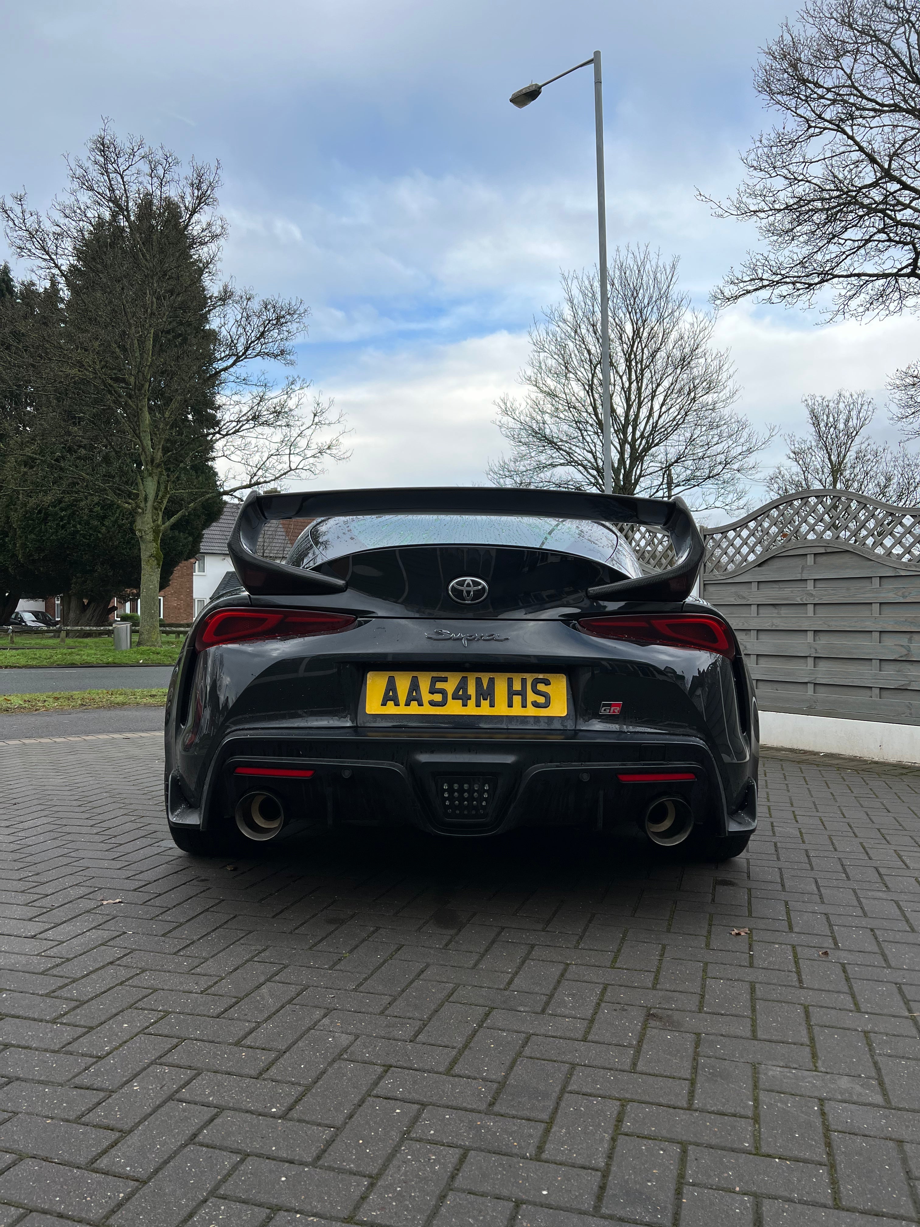 Toyota Supra MK5 A90 Carbon Rear Spoiler — Addison Auto Retrofits