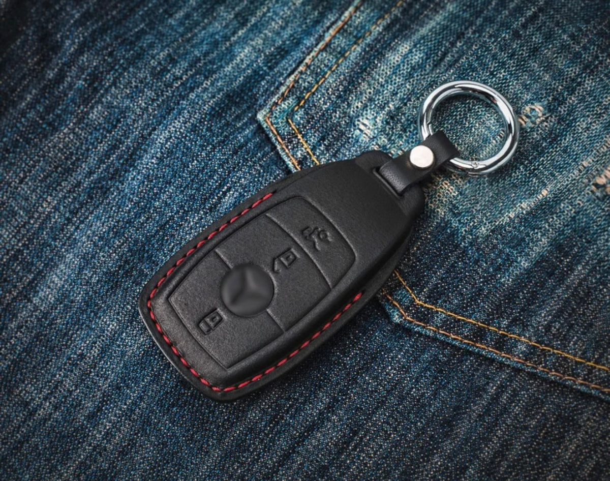Mercedes Benz Leather Key Fob Case – Luxury Protection – Addison Auto ...