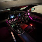 Mercedes W205 C Class Ambient Air-vent 64 colour Bluetooth App Control