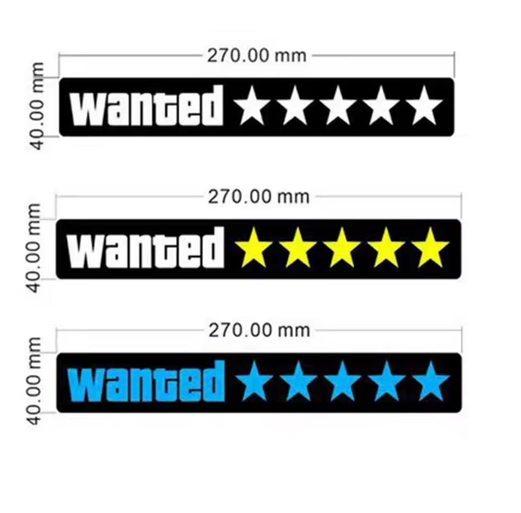 GTA 5 Stars LED Sticker