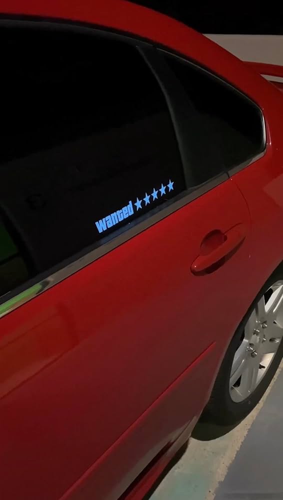 GTA 5 Stars LED Sticker