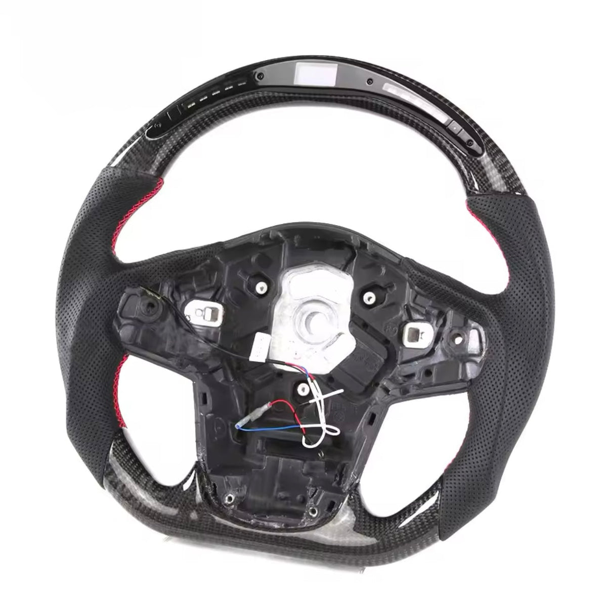 Toyota Supra MK5 A90 Carbon Fibre LED Steering Wheel — Addison Auto Retrofits