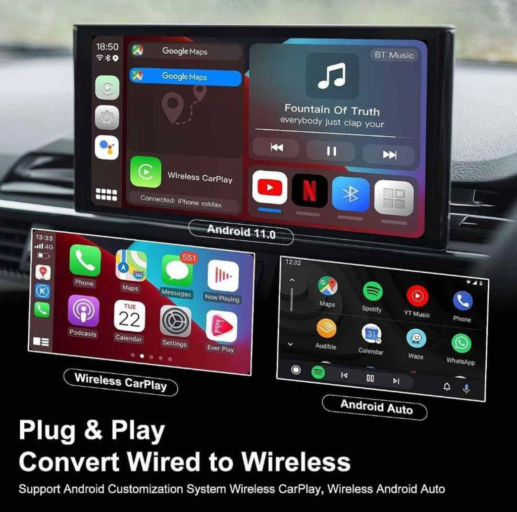Wireless Apple Carplay & Android Auto All Vehicles