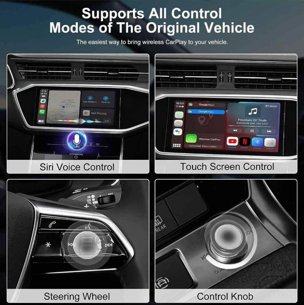 Wireless Apple Carplay & Android Auto All Vehicles
