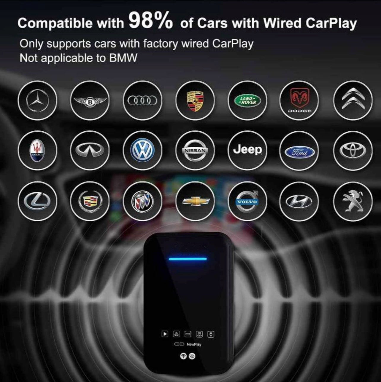 Wireless Apple Carplay & Android Auto All Vehicles