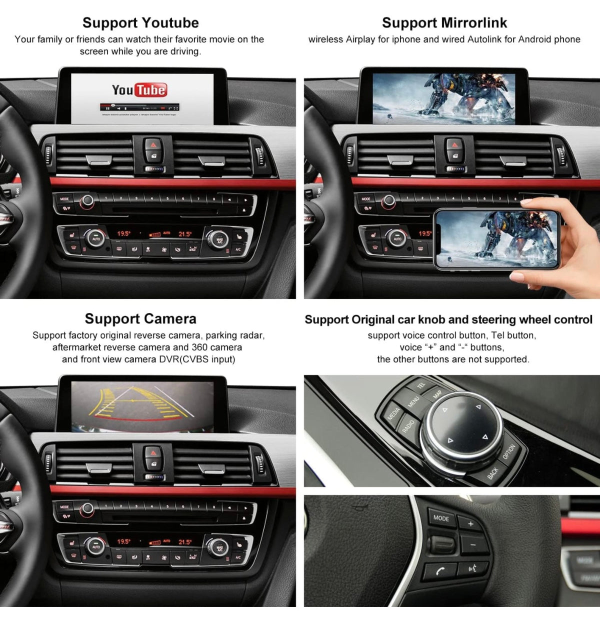 Wireless Carplay Android Auto Retrofit Kit Decoder