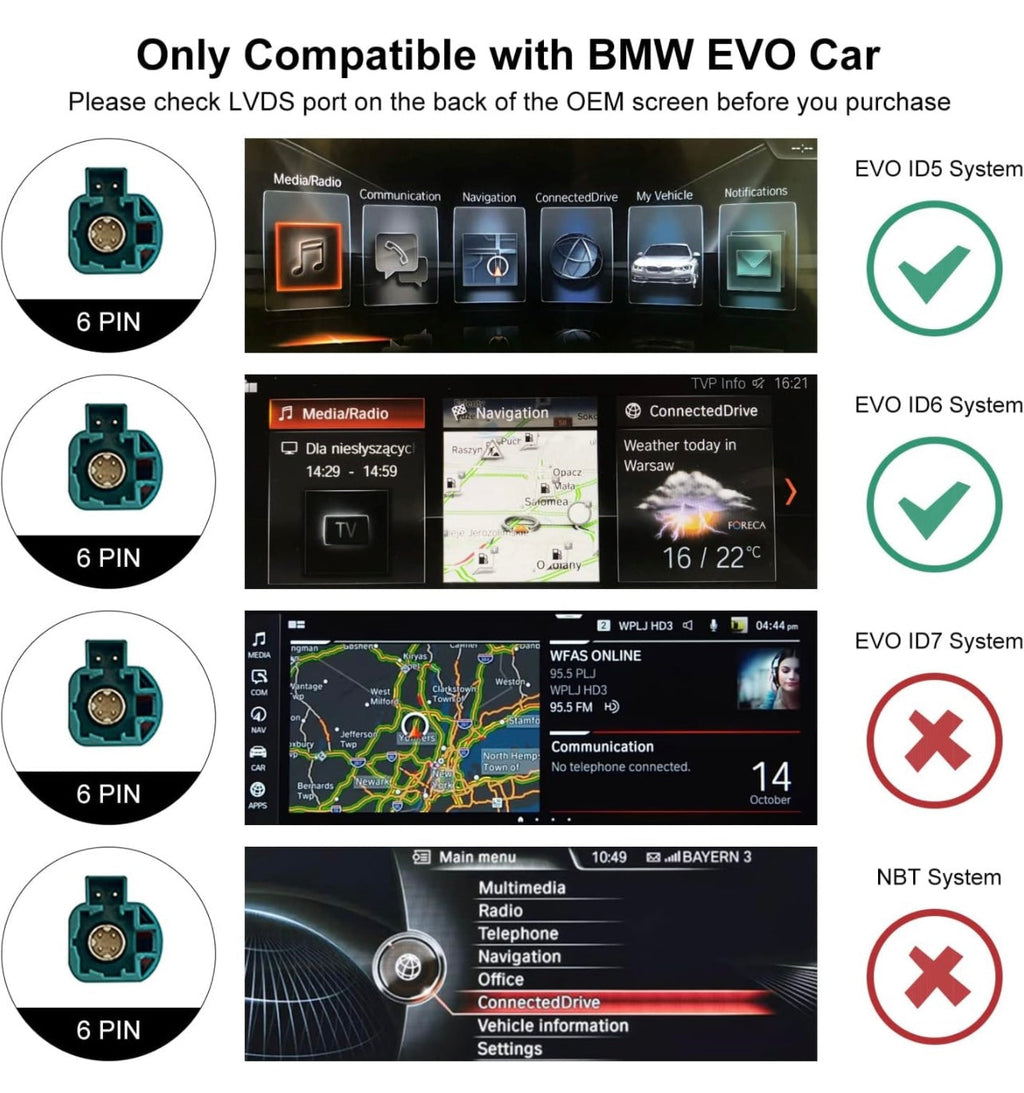 Wireless Carplay Android Auto Retrofit Kit Decoder