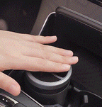 PureBreeze™ Smokeless Smart Ashtray with Automatic Opening/Closing