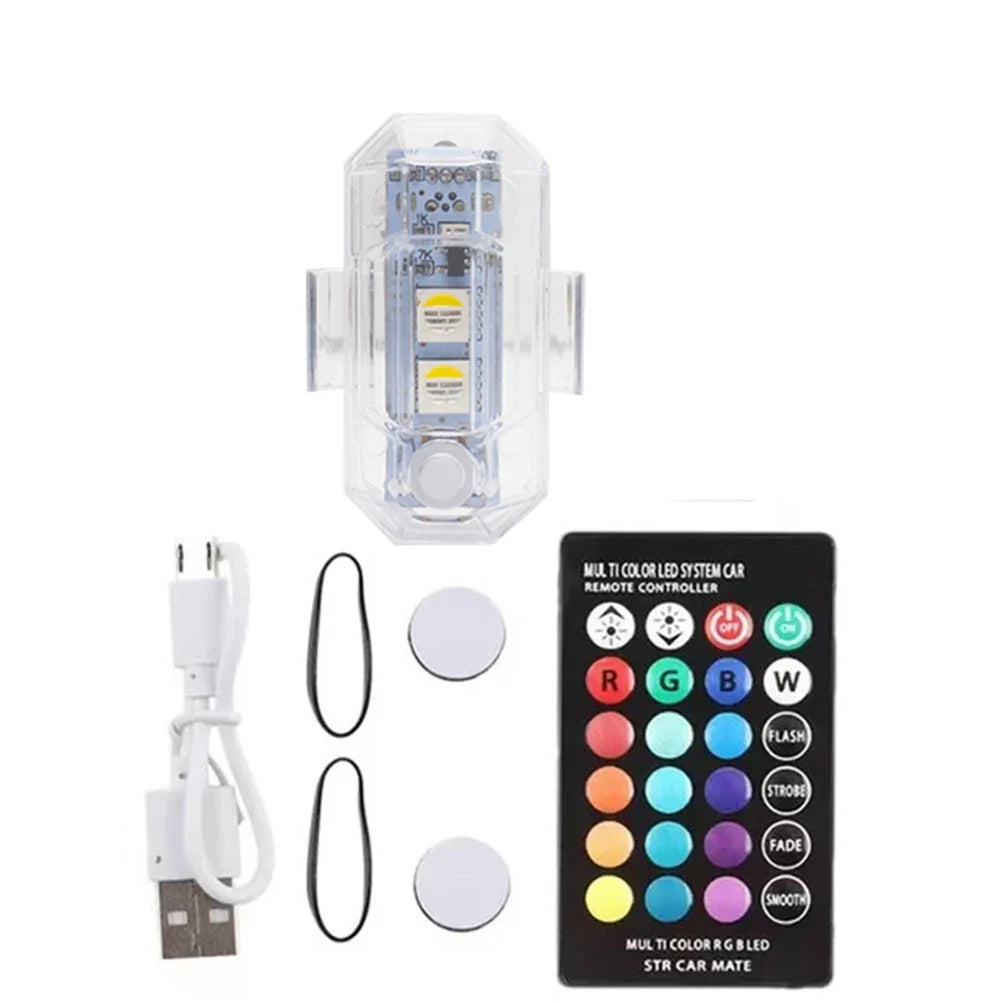 RGB LED Footwell Lights for Car - Multi-Color Interior Lighting
