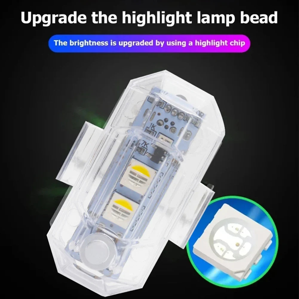 RGB LED Footwell Lights for Car - Multi-Color Interior Lighting