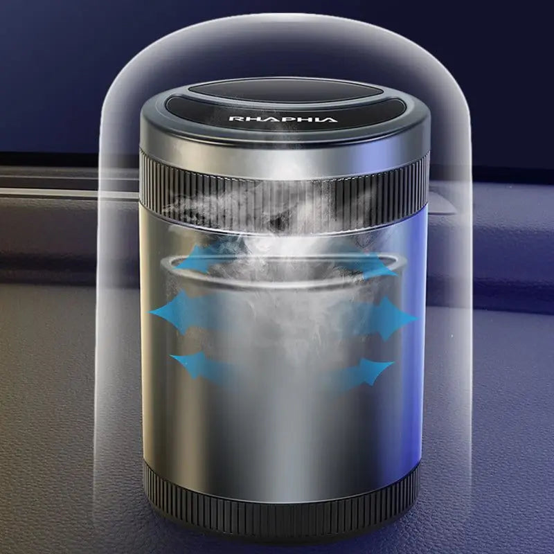 PureBreeze™ Smokeless Smart Ashtray with Automatic Opening/Closing