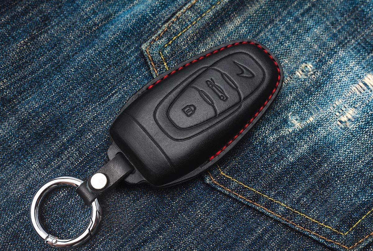 Mclaren Leather Key Cover Mclaren Artura — Addison Auto Retrofits