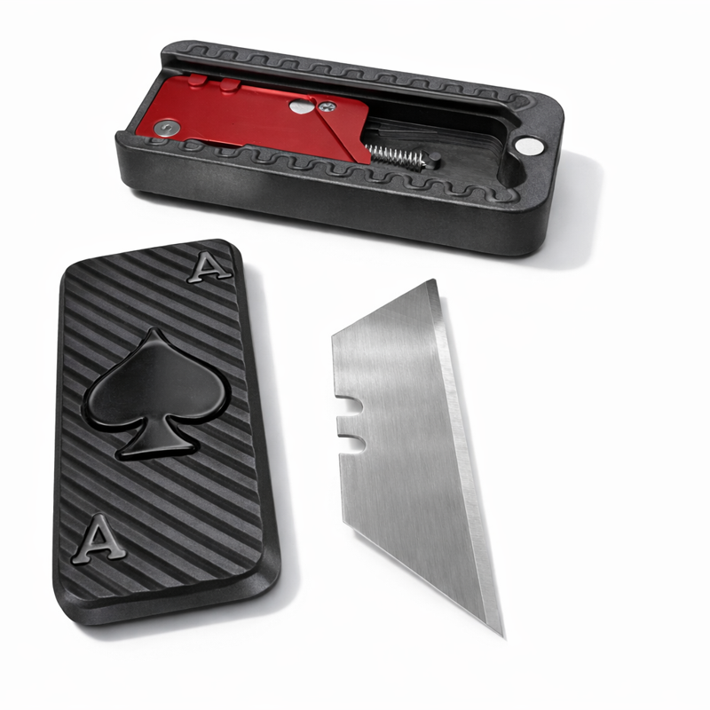 Addison Auto-Retracting EDC Utility Tool With Keyring Hole