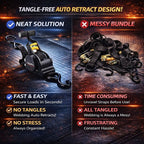 CargoPro  Auto Retract Tie-Down Ratchet Straps