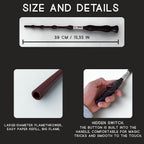 Flame-Shooting Wand for Magical Performances